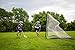 Rukket Rip It Portable Lacrosse Goal | Pop Up Lax Net for Backyard Shooting | Collapsible, Foldable, Travel Goals (6x6)