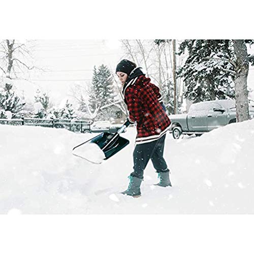 3-in-1 sneeuwschop kit sneeuwschop + sneeuw roterende borstel + ijsschraper uitschuifbare sneeuwborstel voor auto… - Afbeelding 4