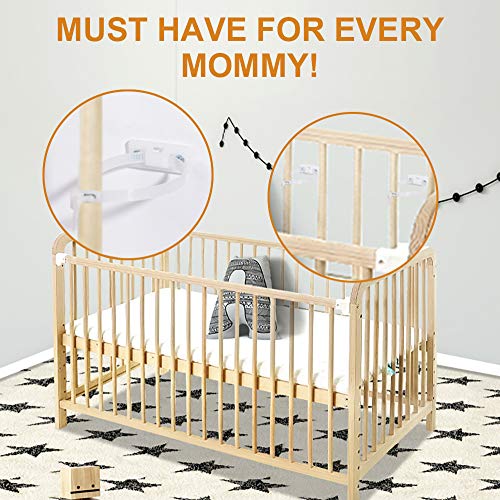 JJGoo 16 Sets Furniture Anchor Straps Baby Proofing Nylon Anti-Tip Furniture Anchors Attach Furniture to Wall, Child Safety Straps Earthquake Resistant Keeping Baby Pet Safety from Falling Furniture