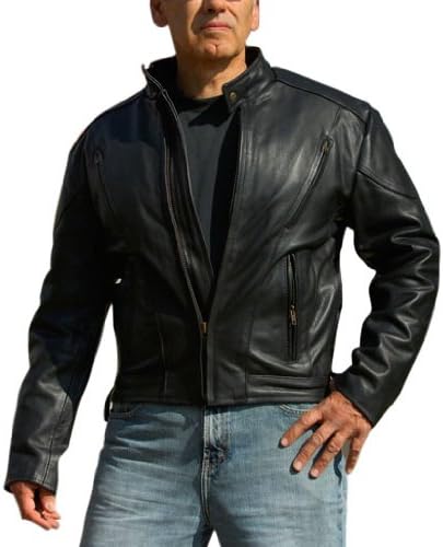 Interstate Leather Men's Touring Jacket (XX-Large)