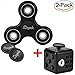 Fidget Spinner, Outgeek Fidget Cube Fidget Toys Tri Fidget Hand Spinner Fidget Dice Stress Reducer Perfect For ADD, ADHD, Anxiety, and Autism 2 Pack