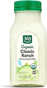 365 by Whole Foods Market, Organic Classic Ranch Dressing, 12 Fl Oz