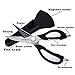 Kitchen Scissors - Come Apart Stainless Steel Blades with Soft Grip Handle + Magnetic Storage Case - Durable Multifunction Shear for Cutting Meat, Vegetables, Fruits or Opening Bottles