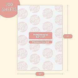 paper2eat edible Wafer Paper Sheets Premium 8.5" x