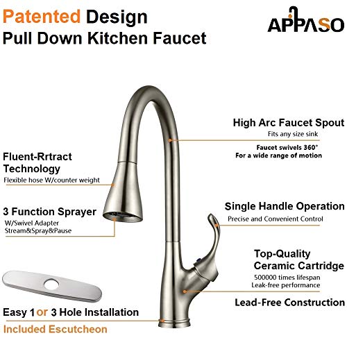 1 APPASO+Stainless+Functions+Sprayhead+K123+BN