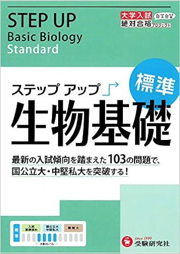 大学入試 ステップアップ 生物基礎 標準 中堅私大を突破する 大学入試絶対合格プロジェクト 受験研究社 受験研究社 絶対合格プロジェクト 本 通販 Amazon