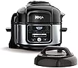 Ninja OS101 Foodi 9-in-1 Pressure Cooker and Air Fryer with Nesting Broil Rack, 5-Quart Capacity, and a Stainless Steel Finish