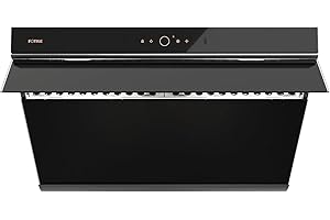 FOTILE JQG7507 Under Cabinet or Wall Mount Kitchen Range Hood 1100 CFM 4 Speed Level with LED Lights, Fingerprint Resistance and Motion Control