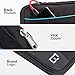 BGTREND Electronics Travel Organizer, Oxford Cable Bag with Strap, Large Tech Organizer Case, Black