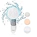 Spaire Facial Cleansing Brush Body Brush Waterproof 4 Replaceable Heads Deep pore Cleaning Remove Acne and Blackhead Microdermabrasion Battery Operated
