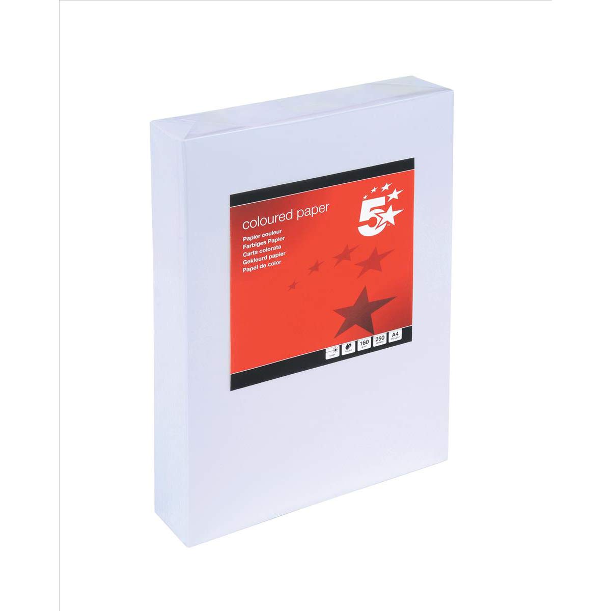 5 Star Card Multifunctional 160gsm A4 White [250 Sheets]