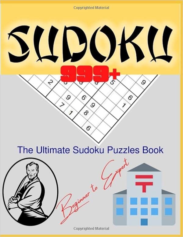 the ultimate sudoku puzzles book beginner to expert 999 large print samurai sudoku puzzles for adults katashi shishido aoi fujimoto 9798668836277 amazon com books