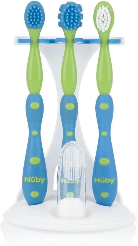 nuby toothbrush set