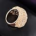 Mytys Mesh Crystal Net Cubic Zirconia Cooktail Ring 18k Rose Gold (7)