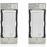 Leviton DH15S-1BZ 15A Decora Smart Switch, Works with Apple HomeKit (2 Pack)