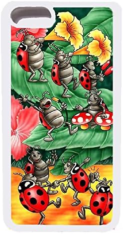 sanlianwangluokeji Custom gifts iPhone 7 Case - LadyBugs Hard Plastic phone cell Case for iPhone 7