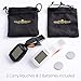 Guitar Tuner (2 Pack) for Acoustic Guitars, Violin, Ukulele (Uke), Bass, Mandolin, Banjo - (Black + White) - Premium Accessories by Nordic Essentials™ - Lifetime Warranty