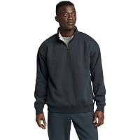 Amazon.com: Eddie Bauer Men's Signature Fleece Faux Shearling-Lined  1/4-Zip, Storm, Small : Clothing, Shoes u0026 Jewelry