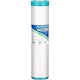 PUREPLUS 5 Micron 20" x 4.5" RFN20BB-C Whole House Granular Activated Carbon Water (GAC) Filter Replacement Cartridge, Replacement for GAC-20BB, FG25B-KS, FI-CAB20-BB, 1 Pack