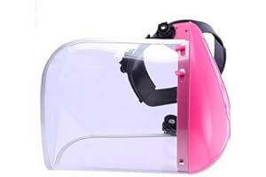 Full Face Anti-Splash Shield Lightweight Adjustable With Impact-Resistant Design For Industrial Face