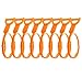CandyHome 20 Inches Drain Snake Hair Drain Clog Remover Quick and Painless Slow Drain Relief for Drain Cleaning (8 Pack Orange)