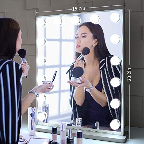 BEAUTME Hollywood Makeup Vanity Mirror with Lights,Bedroom Lighted