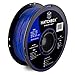 HATCHBOX 1.75mm Blue TPU 3D Printer Filament Shore 95A, 1 KG Spool, Dimensional Accuracy +/- 0.03 mm, 3D Printing Filament