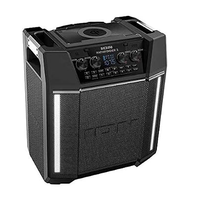 ION Pathfinder 3 Bluetooth Portable Speaker with Wireless Qi Charging&amp;amp;hellip