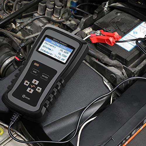 image for KZYEE KS20 Car Battery Load Tester 12V 24V 100-1700 CCA Automotive Dig
