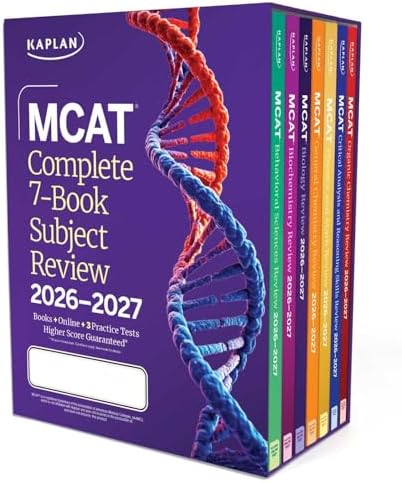 MCAT Complete 7-Book Subject Review 2024-2025, Set Includes Books