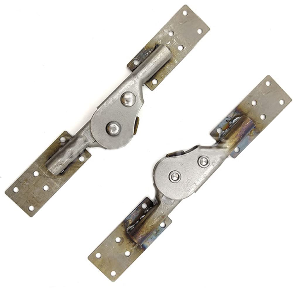 Hoopever Sofa Support Hinge Adjustable Angle Stay Lid Fold Lift Up Drop Bracket Heavy Duty Adjuster for Bed Headboard Coffee Table Recliner Armrest Adjustment 90 to 180 Degree, 2 Pack