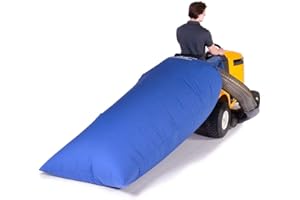 TerraKing LTLB95000 Original Lawn Tractor Leaf Bag 54 cu ft Leaf Collection System, Compatible with Most Two-Bag Material Collection System; Blue