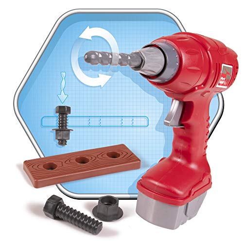 Narwhal Novelties 14 PC Pretend and Play Tool Set for Kids; Construction Toys for Kids - Thumbnail 2