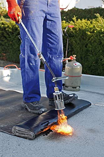 ROTHENBERGER Industrial Hochleistungsbrenner RoMaxi Premium Inkl. 5M Propan Gasschlauch, Unkrautvernichter… – Bild 4