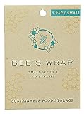 Bee's Wrap Sustainable Reusable Food Storage Small Set of 3 Wraps 7