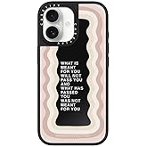 CASETiFY Mirror iPhone 17 Case [Reflective/Compatible with Magsafe / 4.9 ft. 1X Military Grade Drop Protection] - Meant for You - Black On Black