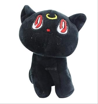 Hhjxptst Plusch Spielzeug Anime Sailor Moon Katze Luna Werfen