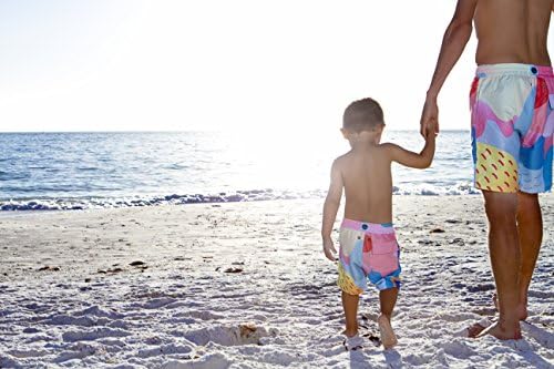 Father &amp; Son Matching Shorts (10-11, Pink)
