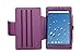i-UniK Nextbook Ares 8A Compatible Model #NX16A8116 K/R/B/S Android 6.0 Tablet Cover CASE [Bonus Stylus] (Purple)