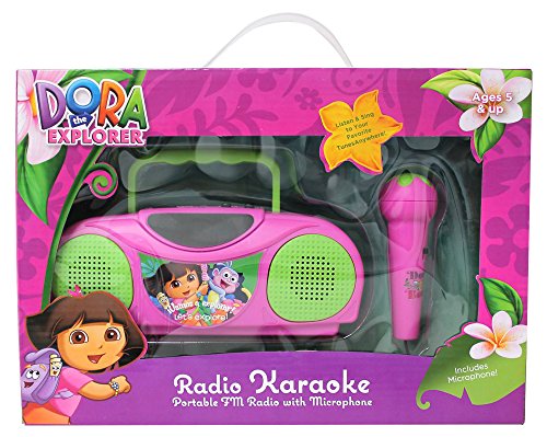 Dora the Explorer 16367 Karaoke Radio Kits by Sakar