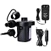 Electric Air Pump, AGPtEK Portable Quick-Fill Air Pump with 3 Nozzles, 110V AC/12V DC, Perfect Inflator/Deflator Pumps for Outdoor Camping, Inflatable Cushions, Air Mattress Beds, Boats, Swimming Ring primary