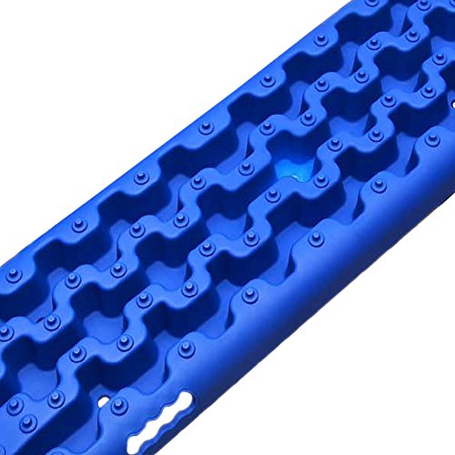 Boar Offroad New Recovery Traction Tracks Sand Mud Snow Track Tire Ladder 4WD (Blue)