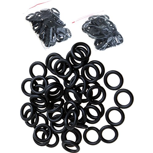 Lautechco® 100Pcs Black Shockproof Tattoo Rubber Bands O-Rings for Professional Tattoo Machine Gun Supplies Accesories for Tattooists - Thumbnail 4