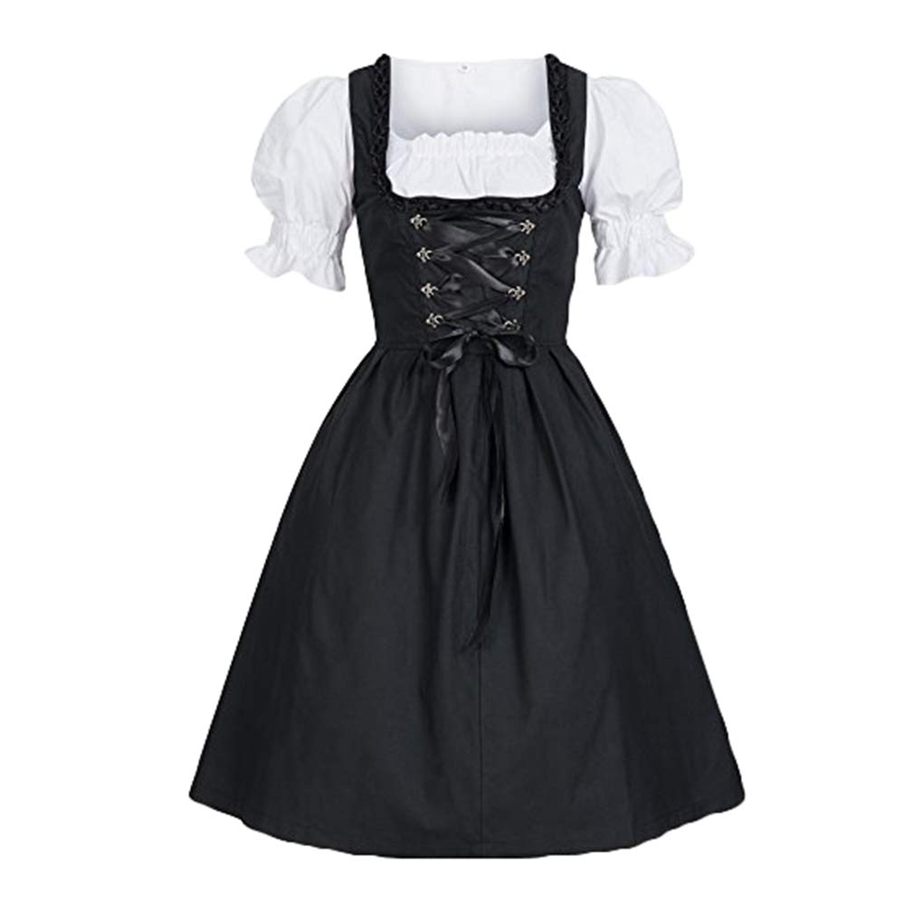 Mxssi German Dirndl Dress For Women Ladies Traditional Bavarian Costume |  Desertcart Guyana