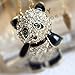 Acxico Lovely Panda Crystal Diamond Inlay Metal Pendant Necklace