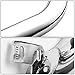 Auto Dynasty 3 Inches Chrome Front Bumper Grill Brush Push Guard Bull Bar w/Removable Skid Plate Compatible with Chevy Avalanche Suburban Tahoe GMC Yukon 2007-2013