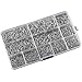 Anmuka 1600pcs High Carbon Steel Fishing Hooks with 10 sizes