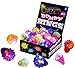Kangaroo Flashing LED Light Up Toys, Bumpy Rings, 18 Pack primary
