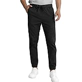 Match Men's Jogger Pant Cotton Stretch Sweatpants with Drawstring Waist and Elastic Cuffs