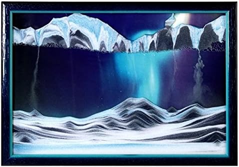 Rainbow Vision Sand Picture--Medium size "Aurora Borelis"